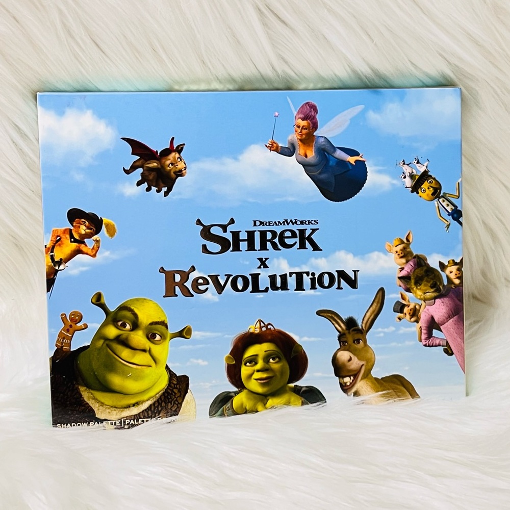 I Heart Revolution x Shrek Eyeshadow Palette Happily Ever After